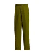 Kenzo Turn-Up Brim Chino Trousers FR42 Brown