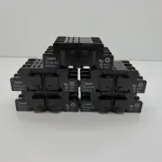 Lot of 5 IDEC 11-Pin DIN Rail Snap Mount Socket Relay SH3B-05