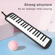 Melodica 37 Keys Keyboard Wind Musical Instrument For BeginnerTrainingBlack