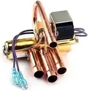 Air Conditioner Four-Way Valve 1P1.5P2P3P5P Air Duct Coil Parts Solenoid Valve Cold and Heat Controller Copper Parts Refrigerati(1.5P 2P)