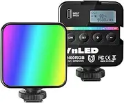 GUYOS YN60 LED Mini Pocket Video Light PortablePhotography Light with Bi-Color Temperature 2500K-9500K CRI≥95 TLCI≥97 Cold Shoe Mount for Studio Photography Portrait Video Recording Party