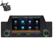 Car Stereo Radio For Carplay 1DIN 4.7in MP5 Player BT FM USB RCA W/Rear Camera (for: Porsche)