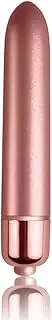RO90 Touch of Velvet Aqua Lily Bullets Rocks Off Thrusting Dildo Vibrators For Woman Sex Toys Vibrator Dildo, Rose Blush