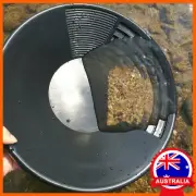 Plastic Gold Pan Panning 38.5cm 15 inch Geological Black Prospecting Sifting Kit