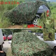 10m Camouflage Netting Army Net Woodland Hide Hunting Camo Camping #[