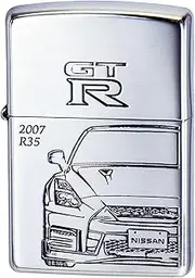 Zippo Nissan GT-R R35 NISMO SV Approx. W 1.5 x H 2.2 x D 0.5 inches (37 x 57 x 13 mm)
