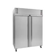 Williams Garnet - Two Door 2/1 Gn Stainless Steel Upright Freezer