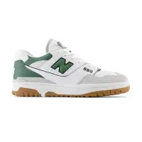 在飛比找momo購物網優惠-【NEW BALANCE】NB 550 男鞋 女鞋 白綠色 