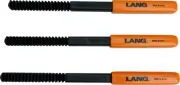 Lang 2573 3 Piece Thread Restorer File Set For Metric & SAE USA MADE