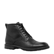ABEL BLACK LEATHER BOOTS