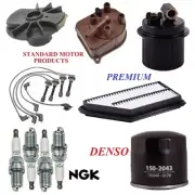 Tune Up Kit Filters Cap Wire Spark Plugs For HONDA PRELUDE L4 2.3L 1992-1996 (for: Honda)