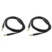 2X for - Cloud Alpha/- Cloud Core Flight Headphone Cable with Volume7361