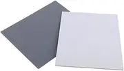 Neewer Large Size 2 Card Set 8" x 10" -White Balance/Exposure Card 18% Gray Card Set for Digital and Film Photography