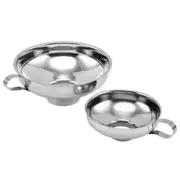 Stainless Steel Funnel with Wide Opening Cannings Hoppers for Cooking and Baking
