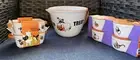 Winnie Pooh Tigger Eeyore HALLOWEEN Batter Bowl 2 Mini Loaf Pans 4 Ramekins New