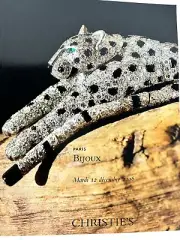 CHRISTIE’S AUCTION JEWELRY PARIS DEC 12 2006 GERARD VAN CLEEF ARPELS CARTIER