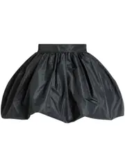 [Patou] Bubble mini skirt 38 Black