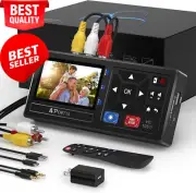 VHS to Digital Converter, RCA to HDMI, Record Video w/ Remote, All Devices
