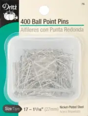 Dritz 76 Ball Point Pins-Size 17 400/Pkg