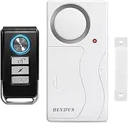 HENDUN Updated Door Alarm for Home Security,Pool Alarm for Kids Safety, House Security Sensor,Door Chime with Delay,Wireless Doorbell Ring When Opened (1)