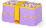 Legami - Lunch Box with 3 Cutlery, Lunch Box, Capacity 1200 ml, Leakproof, Microwave Safe and Dishwasher Safe, Ideal for School, Office, Work