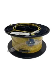 Fiber Optic Wire 12 Pin 8 Fiber, OS2 MTP-LC 50 Meter / 150 Feet