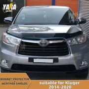 Bonnet Protector & Weathershields Window Visor suitable for Kluger 2014-2020