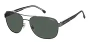 Carrera C FLEX 02/G/S Asian Fit R80/QT Men's Sunglasses Silver Size 60