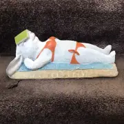 Design Toscano Beach Bunny Soaking Up Some Rays Rabbit Garden Statue