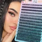 D Curl 280pcs Lash Clusters DIY Lash Extension for Self Application At Home