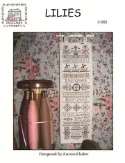 Rosewood Manor Designs / Karen Kluba ~ C-002 Lilies Chart + Charm
