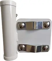 Garden Umbrella Clamp Holder Fixed Umbrella Clip Heavy Duty Metal Bracket Easy to Install for Pool, Railing, Tailgate, Yard