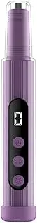 Multi-Functional Grill Lamp Nail Polisher 9 s Forward and Reverse Switching USB Charging On-Screen Display Built-in 500mAh Battery 18000RPM Purple