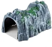 NWFashion Model Scenery 1/160 Scale Plastic Rockery Tunnel Track Train Accessories Toy