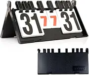 Joyeee Portable Digital Scoreboard, Ping Pong Score Keeper Scoreboard for Tennis Soccer Football Sports, Sports Supplies Score Board for Games, Best Coaches Gifts Idea for Men, Boys