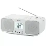Sony CFD-S401-WC CD Radio Cassette Recorder Wide FM Boombox White Japan