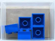 LEGO Parts - Blue Brick 2 x 2 - No 3003 - QTY 5