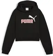 [PUMA] Girl's Essential 2 Colour No. 1 Logo Short Length Hoodie TR