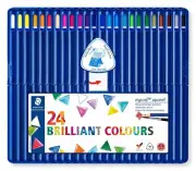 Staedtler 36 Shades Ergosoft Aquarell Triangular Watercolour Pencil In Box Pack