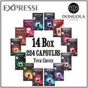 14 BOX (224) You Choose Expressi Automatic Coffee Machine Capsules Pods ALDI