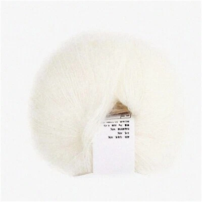 CozyCraft AngoraBlend: Luxe Mohair Knit Yarn, Perfect for DIY Weaving & Crochet.