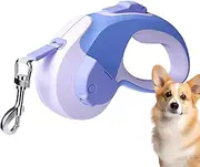 Retractable Dog Cord, Heavy Duty Rope, Telescopic, Ergonomic Handle, Reflective Nylon, Smooth Lock, Sturdy Build, Safe Control, Perfect for Large Dogs, Outdoor, Camping, 20x10x4.5cm