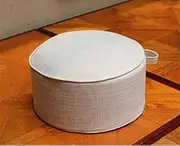 Stable Comfortable Round Office Chair，High Strength Sponge Seat Cushion Tatami Removable Washable Office Meditation Yoga Mat Warm Chair Mobile