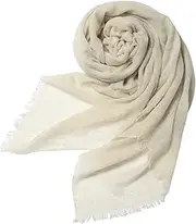[IMC] 67815002B Stole, Cashmere Stole, 100% Cashmere, Thin Stole, Light Gray, Approx. Width 39.4 x Height 78.7 inches (100 x 200 cm), gray (light gray), 約 横100cm×縦200cm