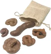 Fake Poop Toys for Prank Soft Fake Dog Poo April Fools Halloween Prank Toys Fake
