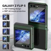 Clear Case For Samsung Galaxy Z Flip 5 Flip 4/3 Plating Luxury Shockproof Cover