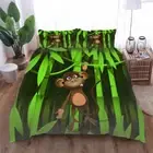 Unfettered monkey 3D Print Duvet Quilt Doona Covers Pillow Case Bedding Sets