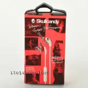 Skullcandy XTplyo Sport Stereo In-Ear Buds Headphones w/Mic Headset White/Swirl