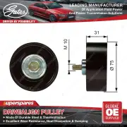 Gates Alternator Idler Pulley for Nissan Skyline V36 3.7L 243kW RWD Petrol 13-14