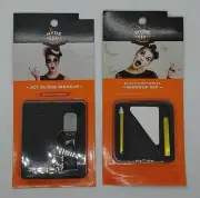 Hyde and Eek! Boutique Black & White / Jet Black Halloween Makeup Kit 2 Pack